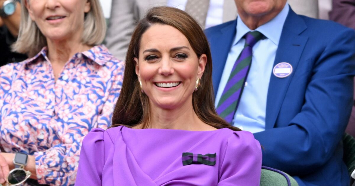 Kate Middleton Attends Wimbledon Amid Cancer Battle Marie Claire