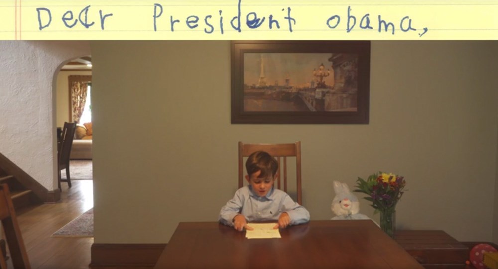 President Obama Shares 6-Year-Olds Heartwarming Open Letter Asking To Adopt Syrian Refugee
