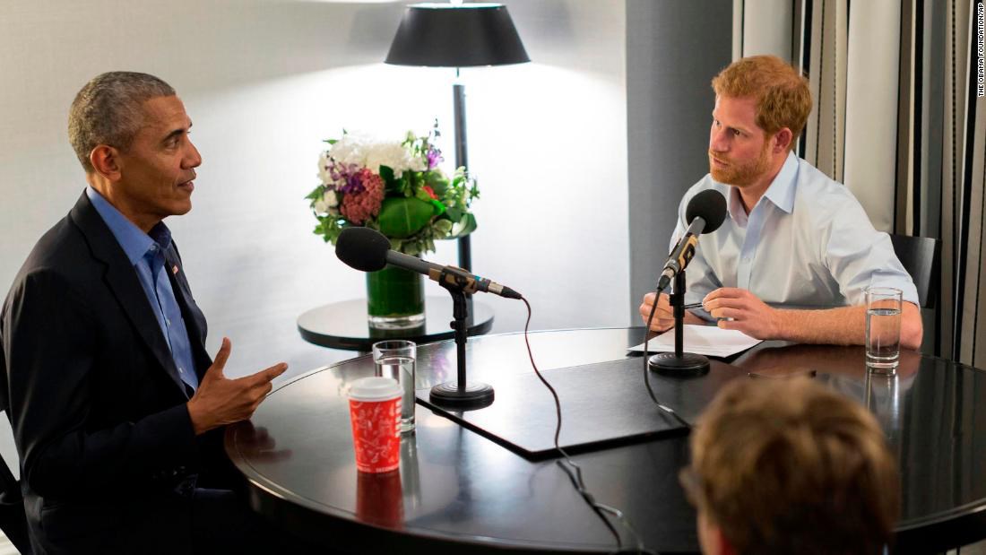 Barack Obama and Prince Harry