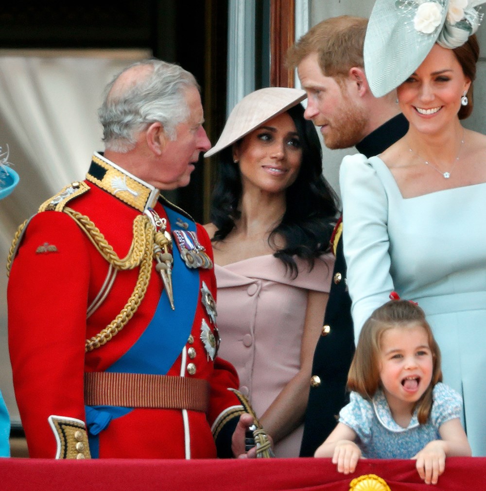 Prince Charles, Meghan Markle and Prince Harry