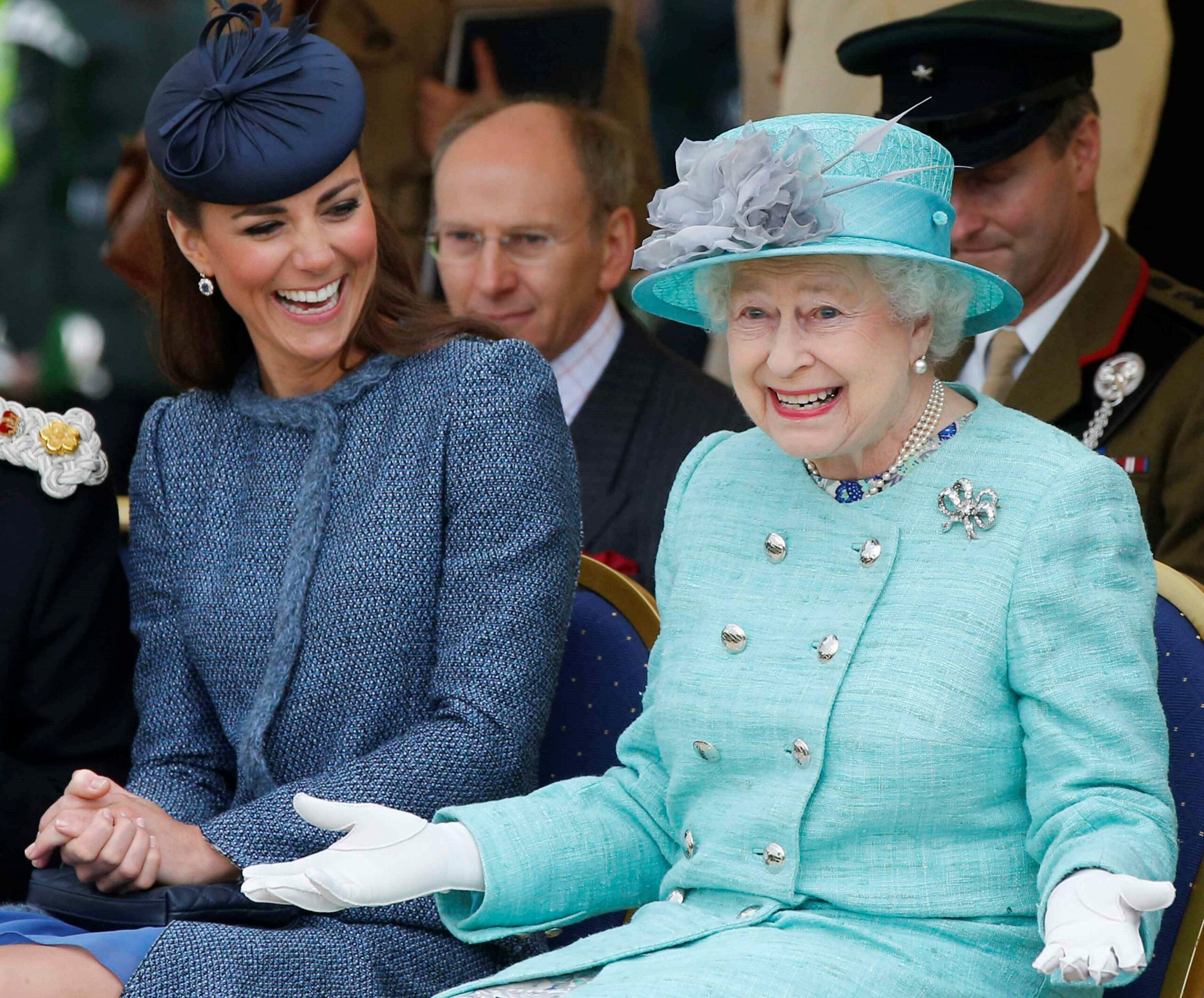 The Queen and Kate Middleton