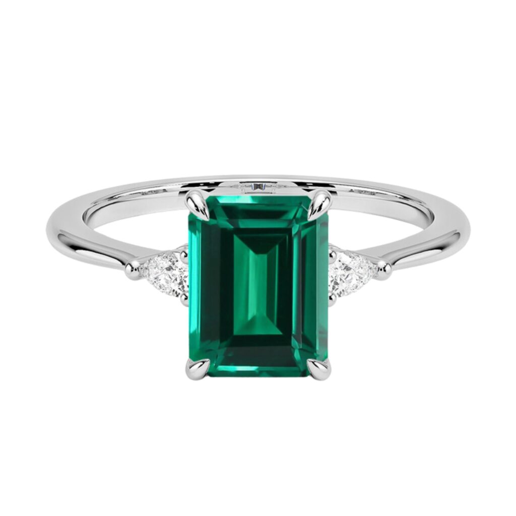 emerald engagement rings
