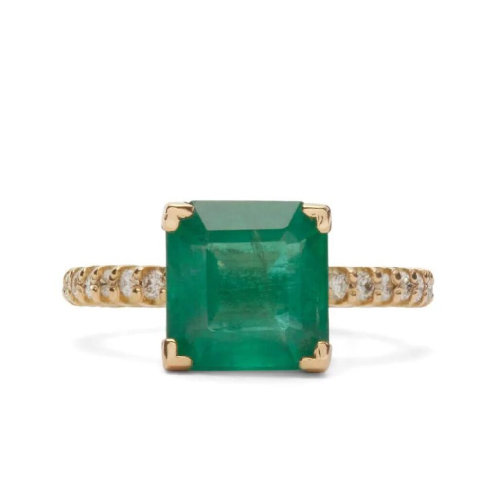 emerald engagement rings