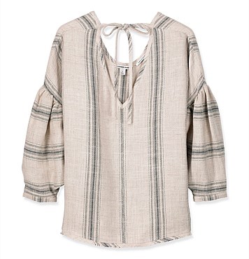 frayed blouse