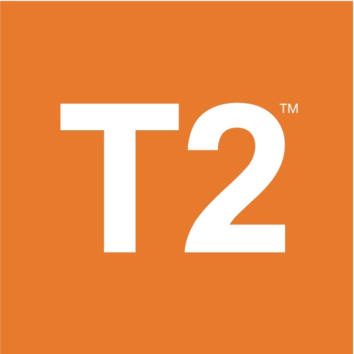Sponsor logo of T2