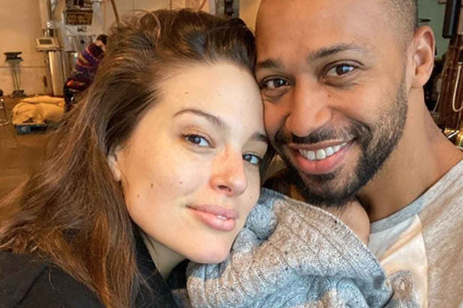Ashley Graham Just Shared An Intimate Photo Of Herself During Labour
