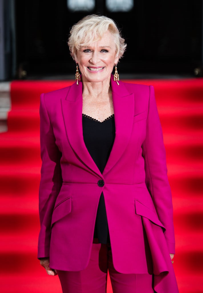 Glenn Close on the red carpet. The Hollywood celebrity was part of the Moral Re-Armament (MRA) cult between the ages of seven and 22.