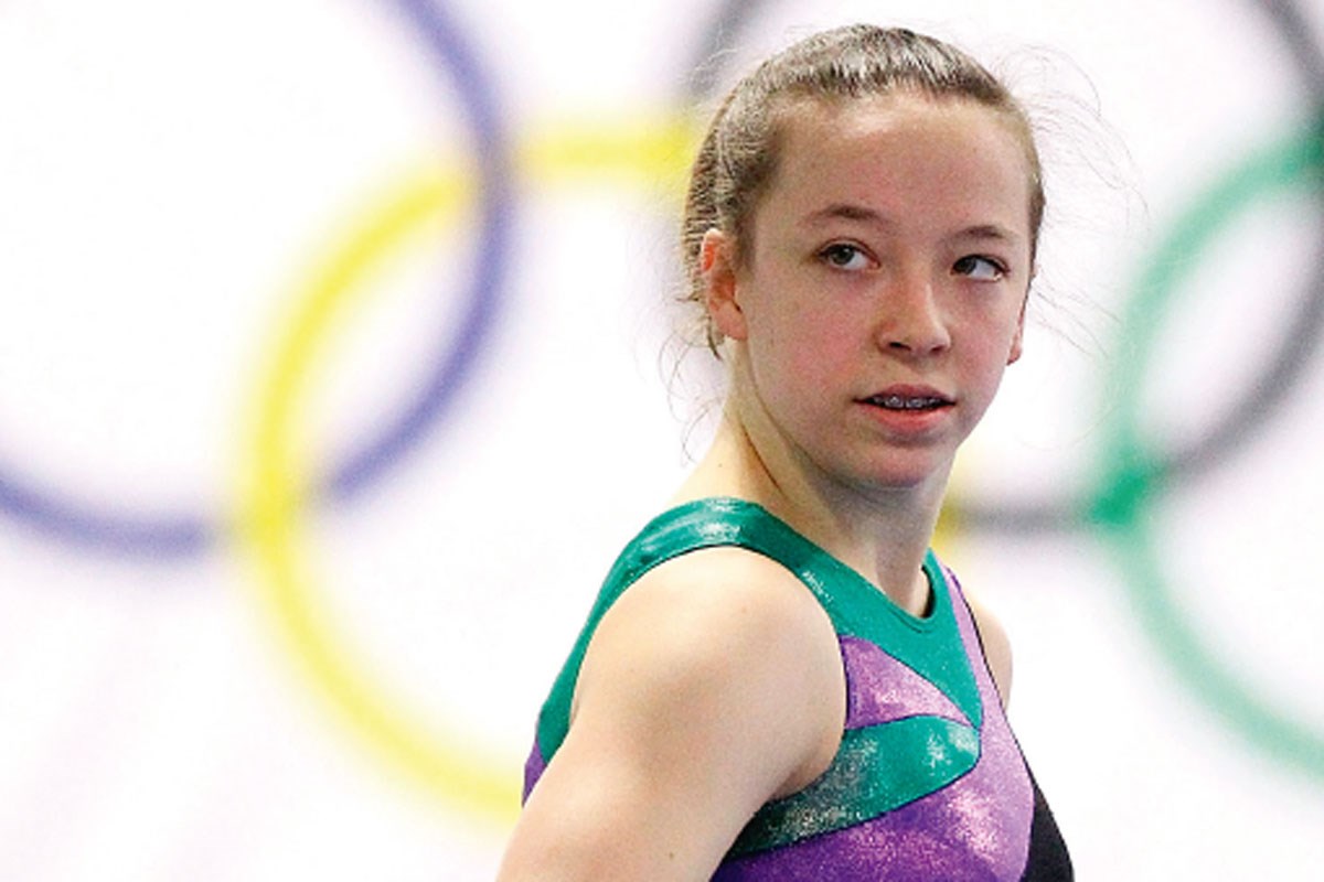 Mary-Anne Monckton – shown here at a training session in 2012 – was one of the first Australian gymnasts to post her story of abuse using the #GymnastAllianceAus hashtag on Instagram.