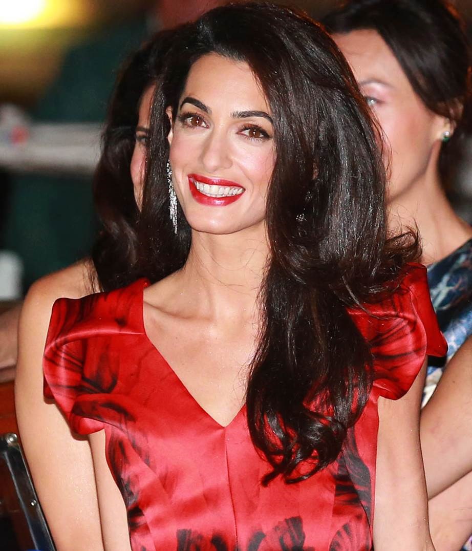 Amal Clooney pictured in September 2014 in Venice.