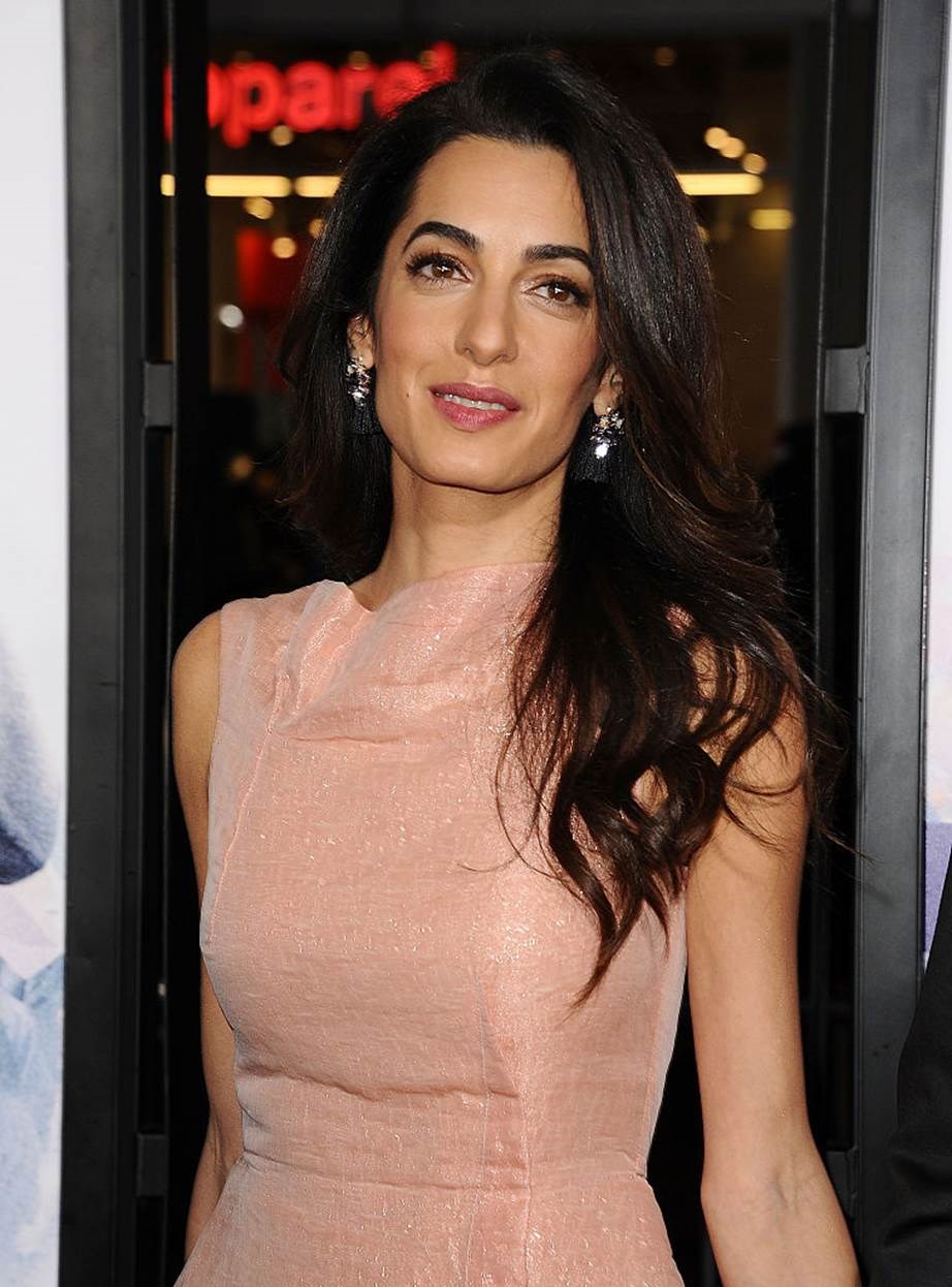 Amal pictured in October 2015 at Our Brand Is Crisis premiere.