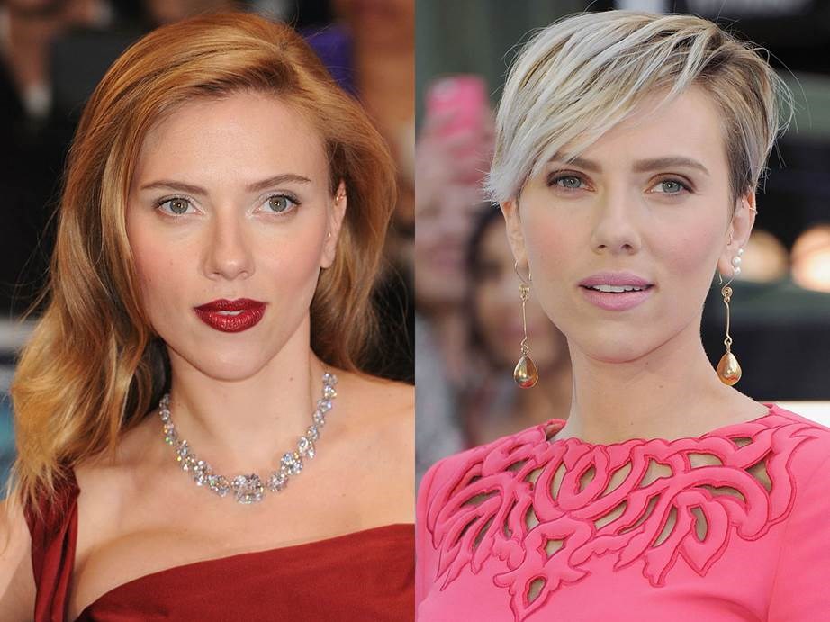 Celebrities pixie hair transformation