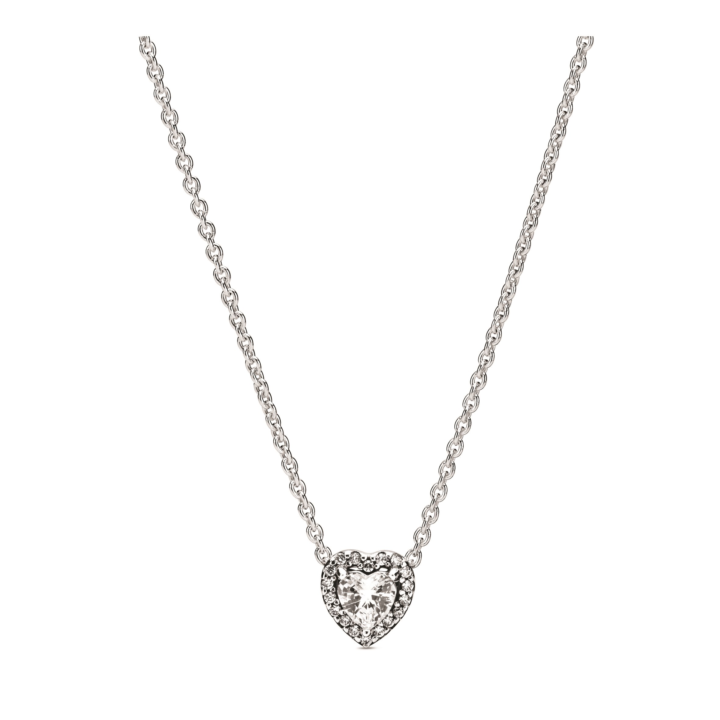 Pandora elevated heart necklace