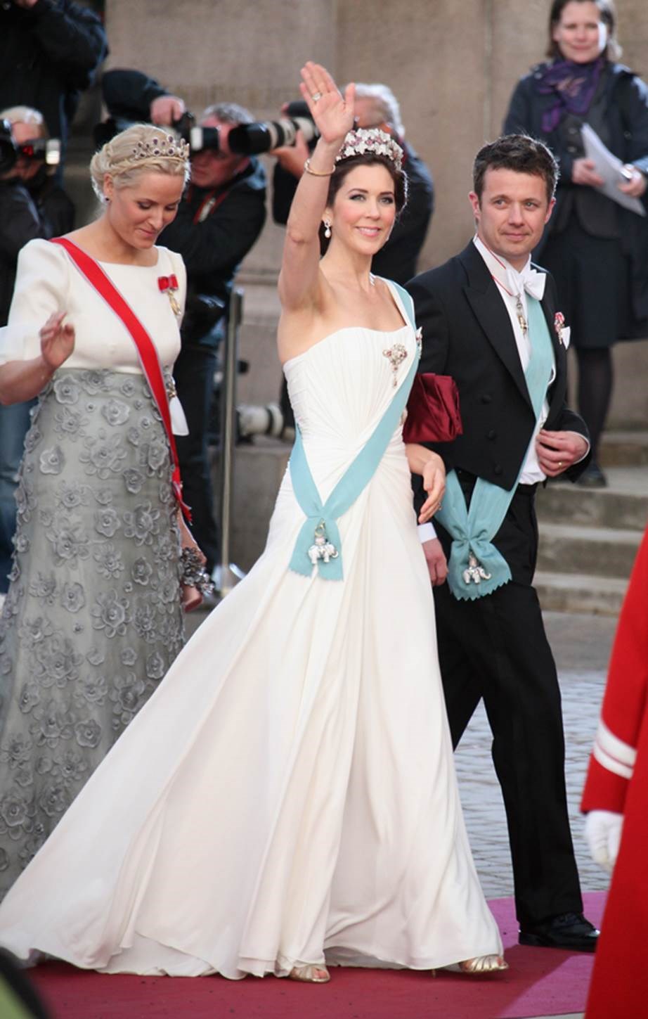 In the Danish Ruby Parure Tiara, in 2010.