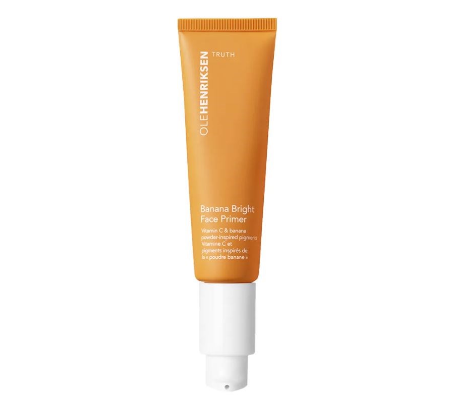 ole henriksen banana bright face primer bridgerton makeup