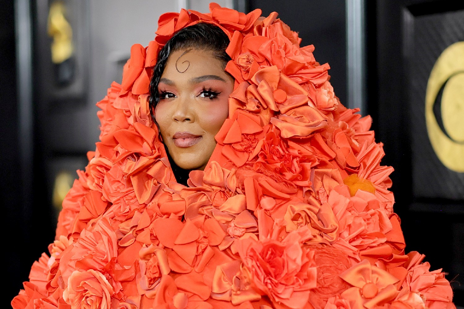 Lizzo’s Grammy Look Proves That Florals Still Reign This Awards Season