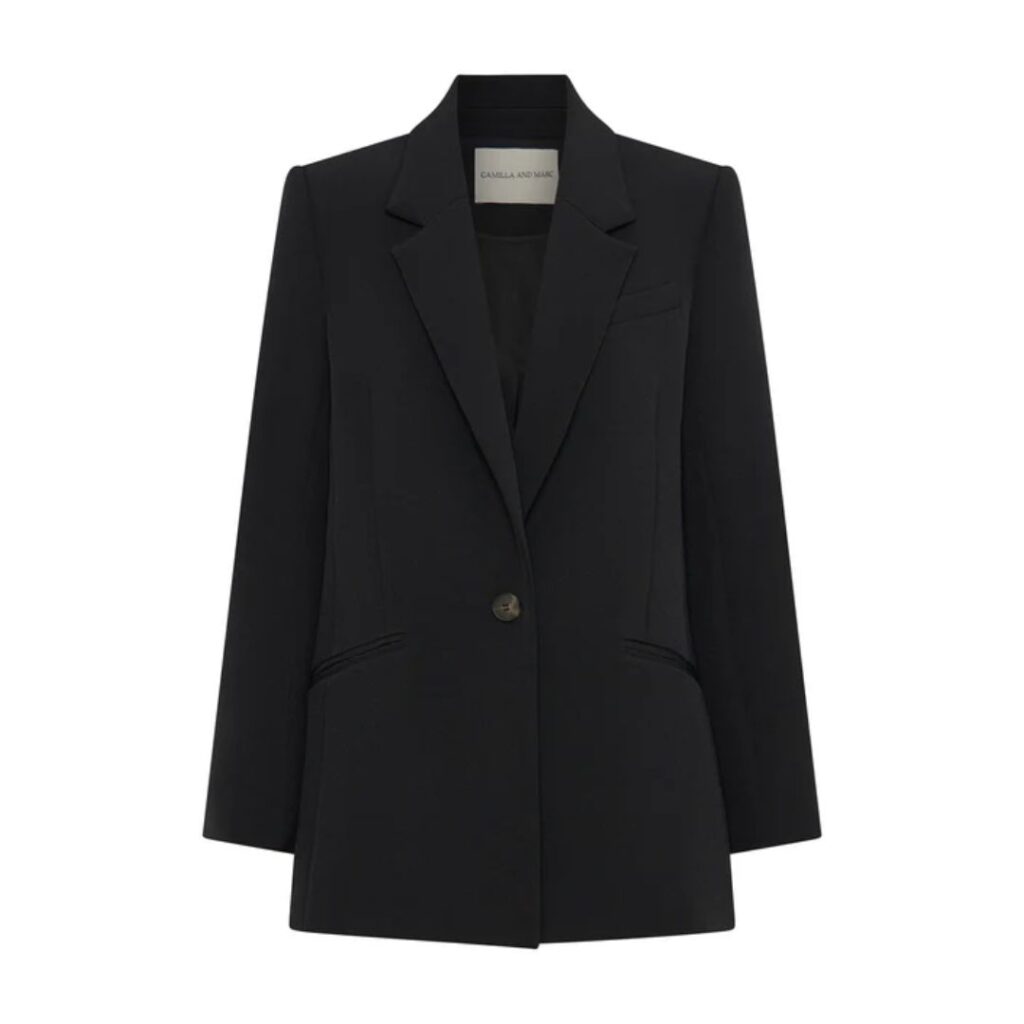 black blazer by camilla and marc