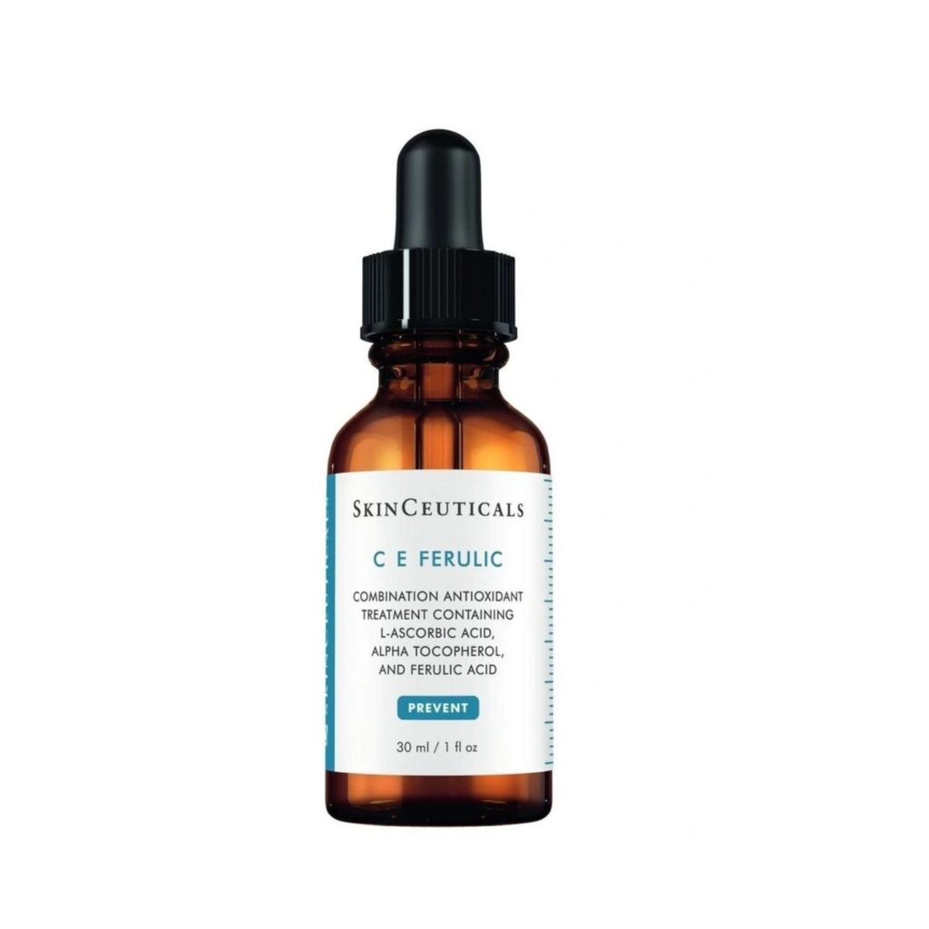 The Skinceuticals, CE Ferulic Serum contains a potent blend of antioxidants including vitamin C, vitamin E and ferulic acid to provide brightening, fine line eradicating and skin plumping benefits. Currently on sale at Adore Beauty for $193.60 from $242.00