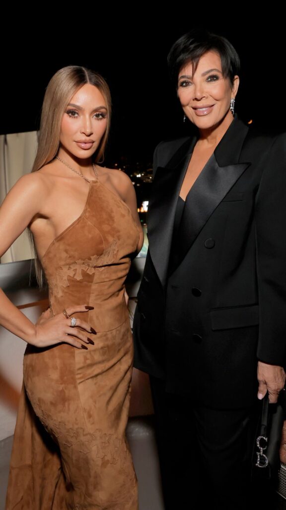 Kim Kardashian and Kris Jenner 