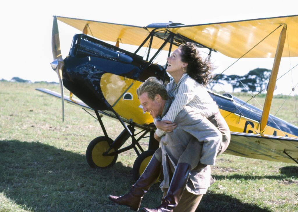 Robert Redford & Meryl Streep 1985 Out of Africa 