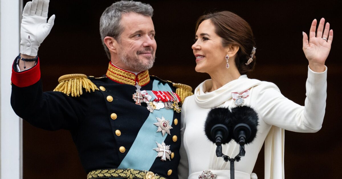 Australian-Born Princess Mary And King Frederik Crowned King And Queen ...