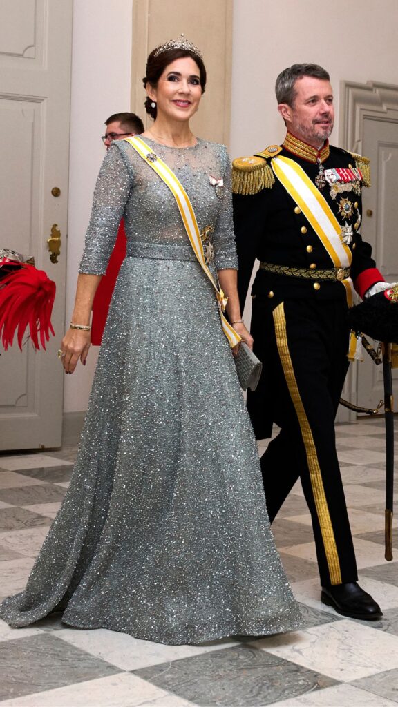 queen-mary-denmark-best-looks-outfits-silver-gown