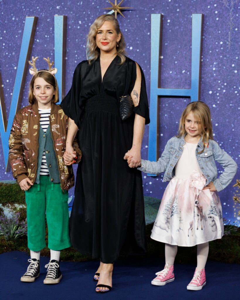 Anna Whitehouse and her two children