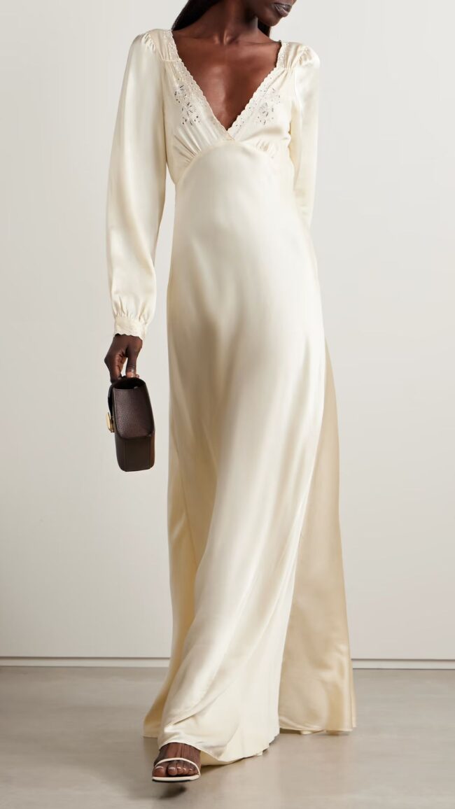 White-bridesmaid-dress