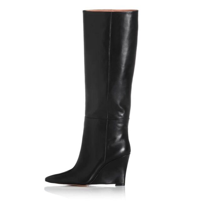 wedge-boot-knee-high