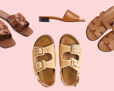 tan sandals