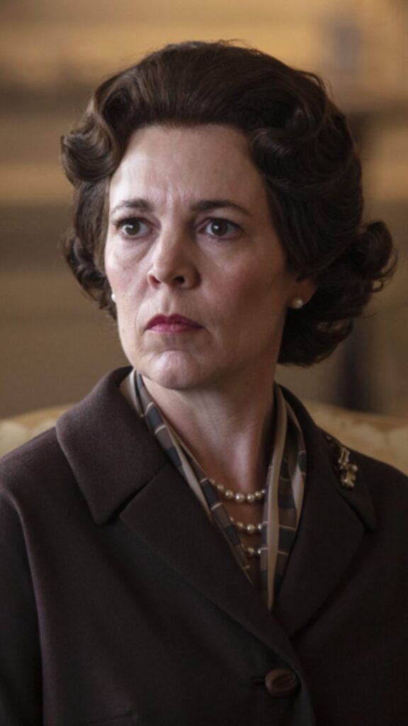 Olivia Colman In The Crown. 