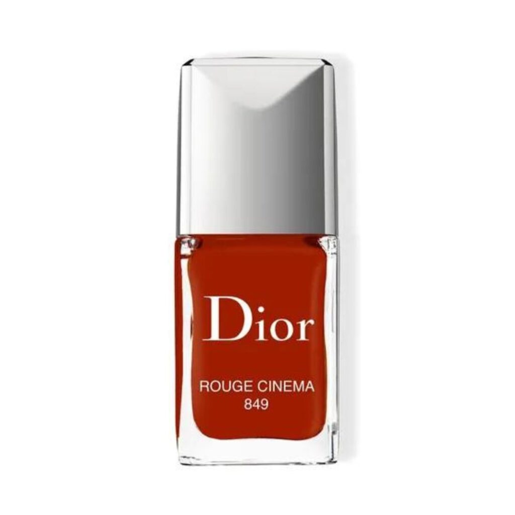 Dior red nail polish. 