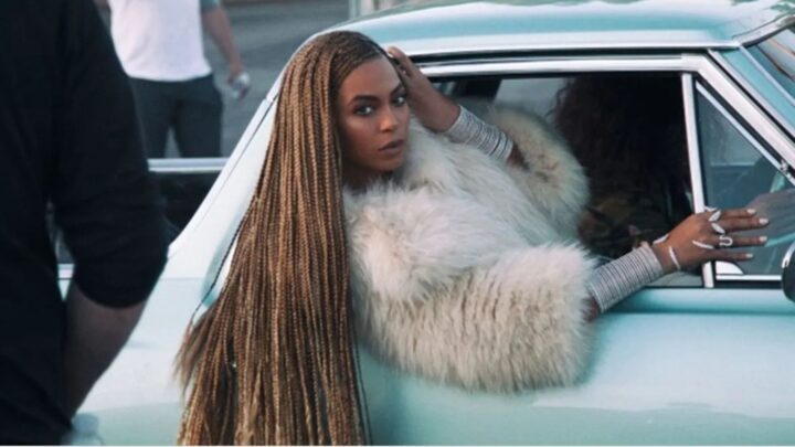 beyonce in the video for lemonade, which has been named one of the ten best albums of all time by apple music