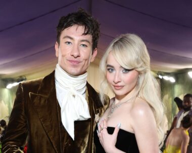 sabrina carpenter and barry keoghan at the met gala 2024 cute couple moment