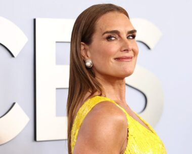 brooke shields are the 2024 tony awards in a yellow dress