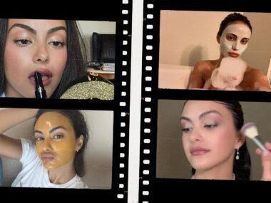 camila mendes beauty routine