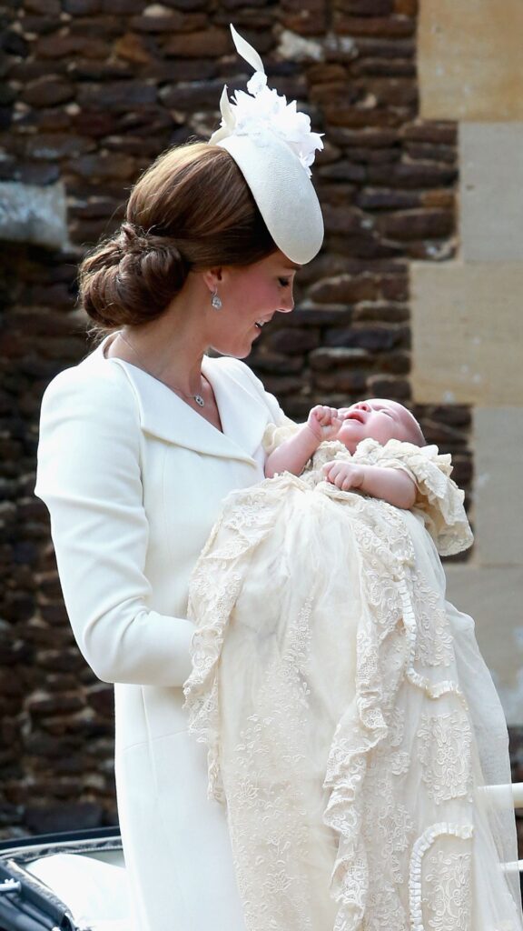 Kate Middleton and Princess Charlotte.