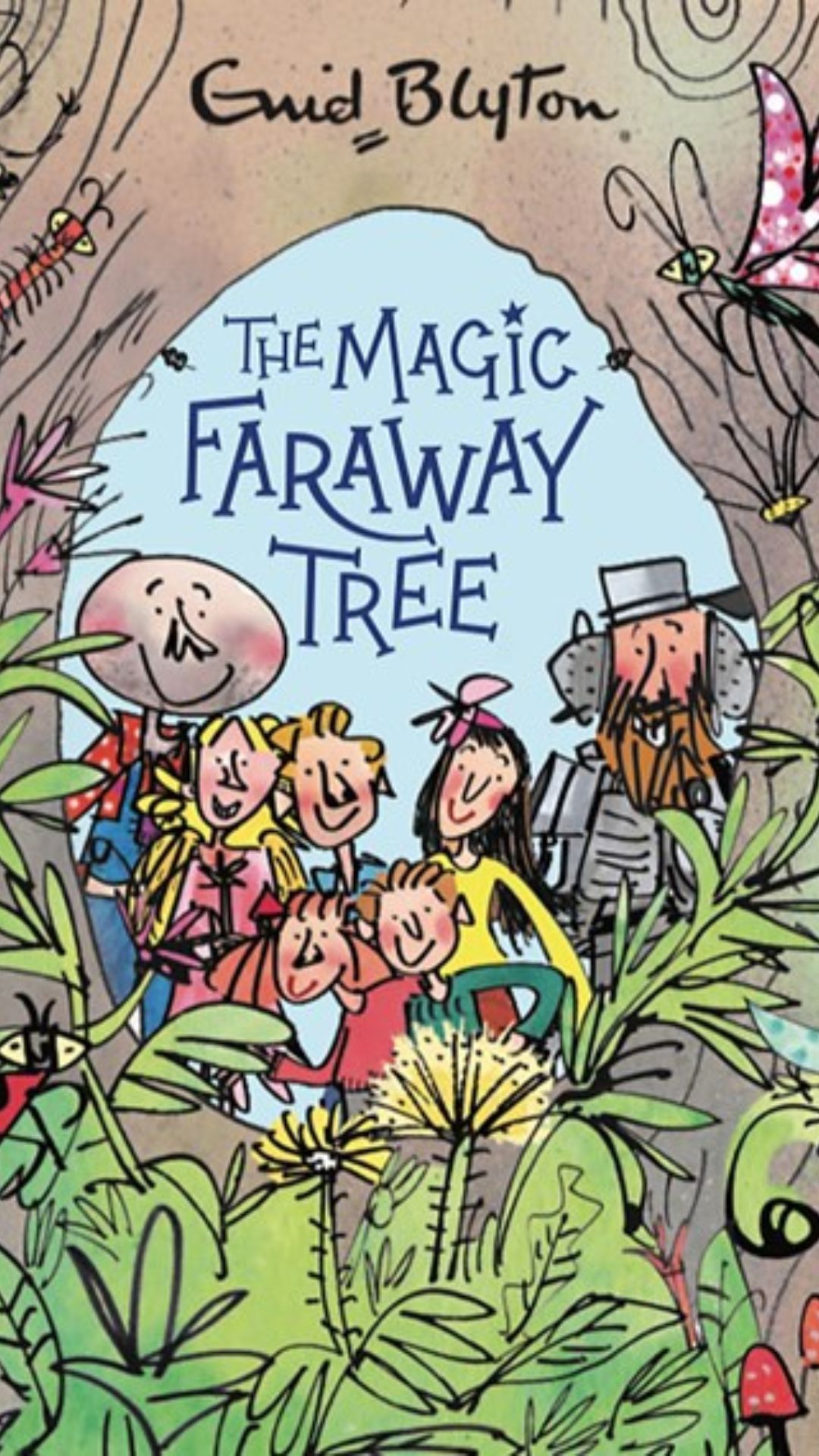 The cover of enid blyton's book The Magic Faraway Tree