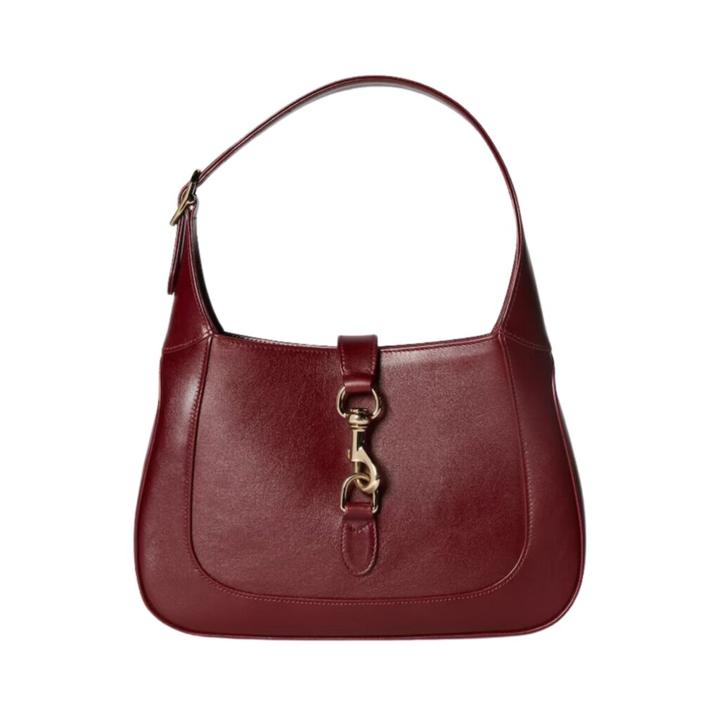 gucci jackie bag in burgundy