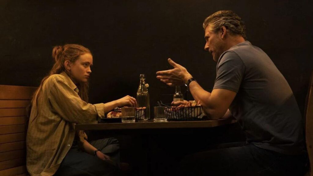 Eric Bana and Sadie Sink play a father-daughter-duo in A Sacrifice. 