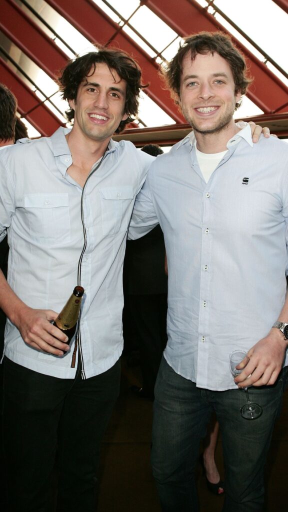 Hamish Blake and Andy Lee in 2009.