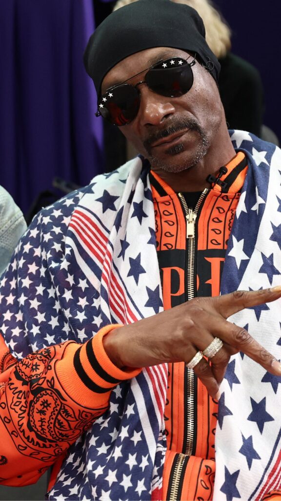 Snoop Dog at the Olympics. 