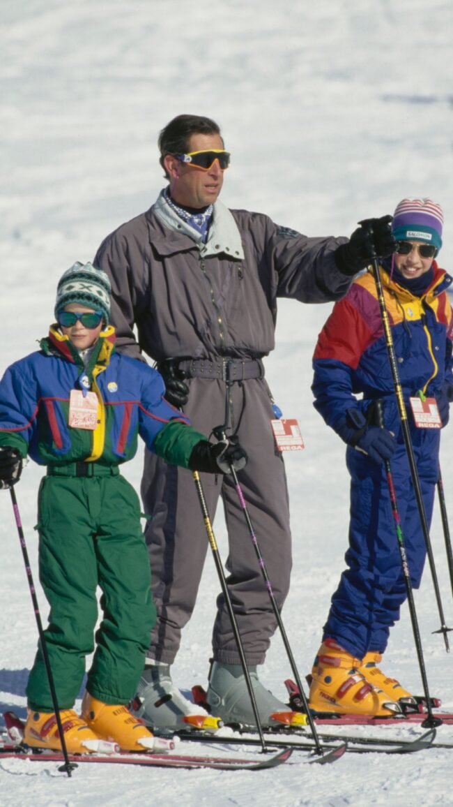 where the royals holiday skiing klosters