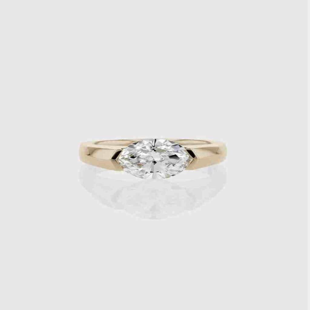 Sarah and Sebastian Marquise Ring 