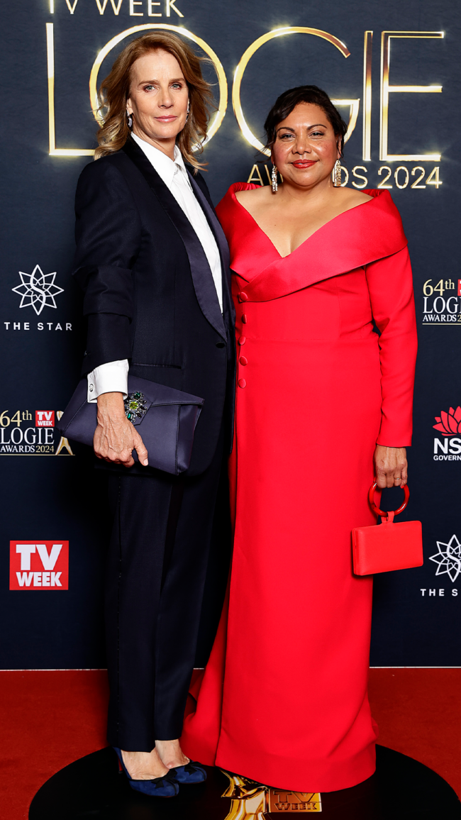 Rachel Griffiths and Deborah Mailman