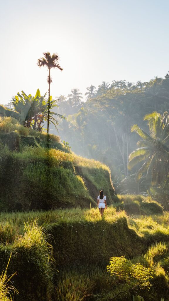 Honeymoon in Bali. 