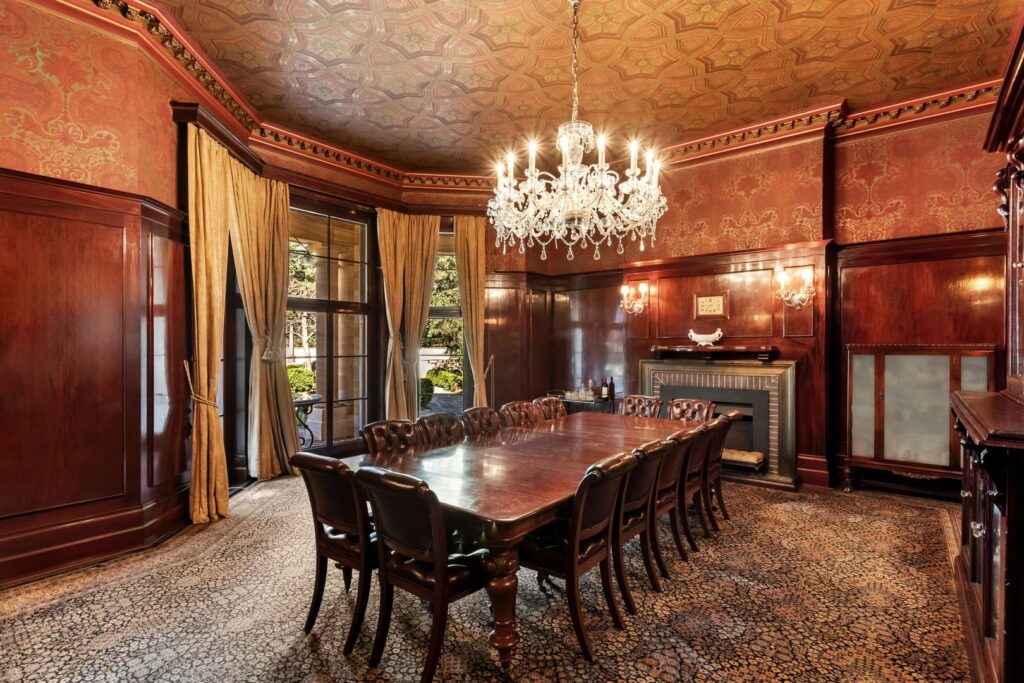 the bachelor mansion sydney dining room