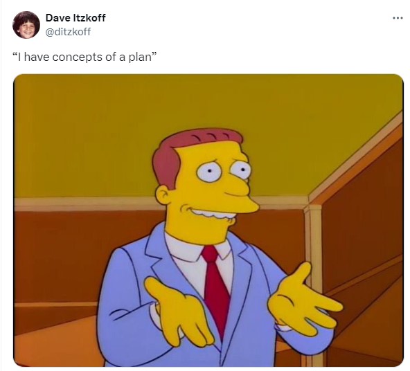 i have concepts of a plan meme featuring the simpsons character Lionel Hutz