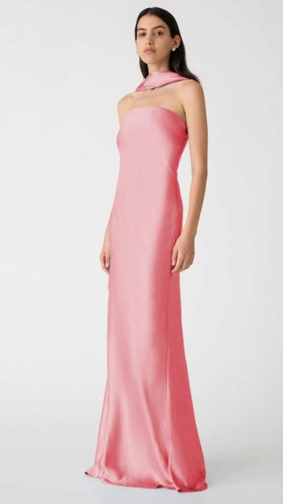 pink bridesmaid dress