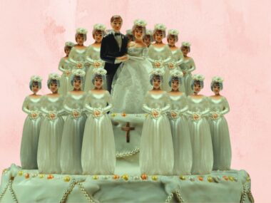 Mormon rules and terminology picture of cake with multiple wives