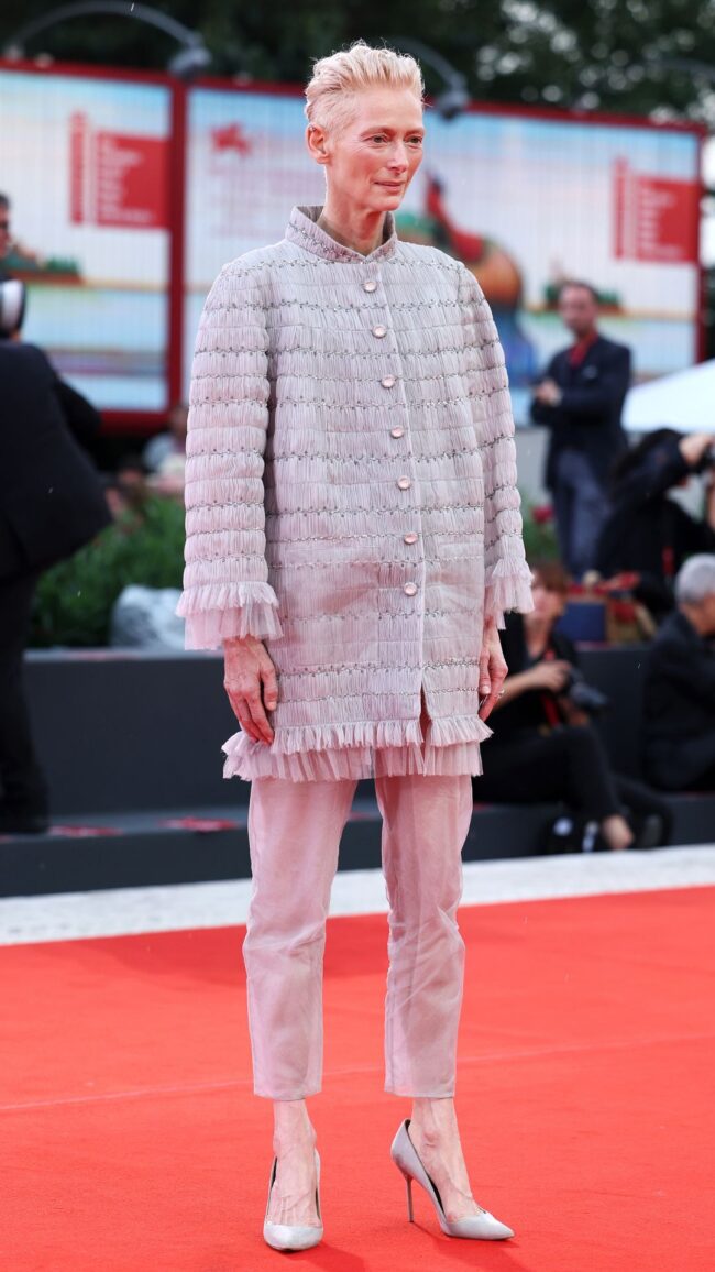 Tilda Swinton at the Venice Film Festival